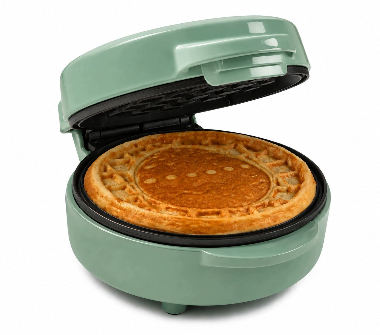 Mini Waffle Iron Decorative Easter Eggs Nonstick Coating
