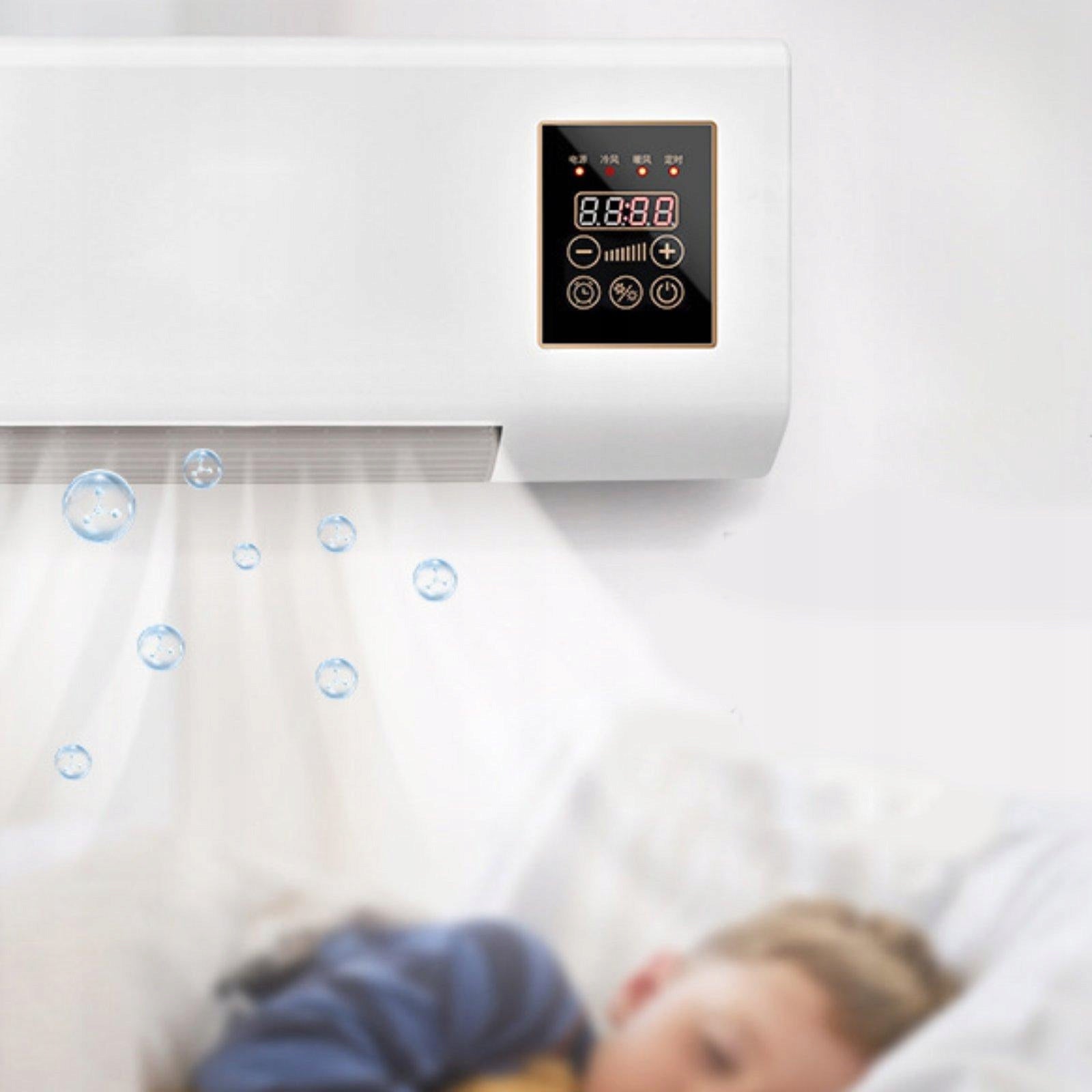 Mini Wall Air Conditioner Air Heating Cooling System Compact Portable with Medical device type accessories for a medical device or a product without an intended medical purpose