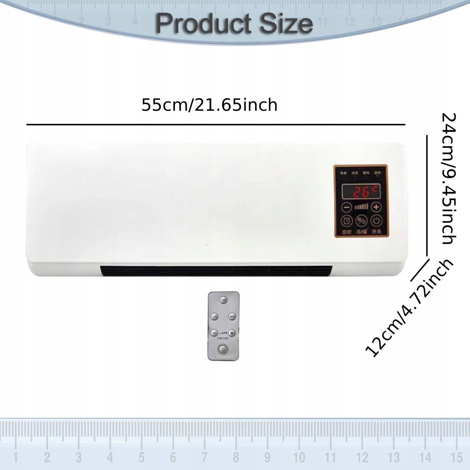 Mini Wall Air Conditioner Heating Cooling Device Portable Compact Air Medical device no