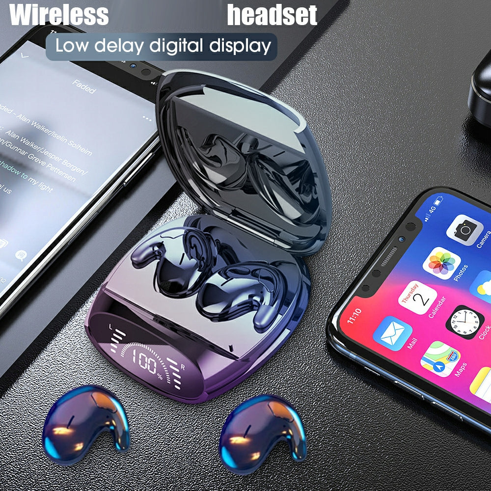 Mini Waterproof Hi-Fi Stereo Sleeping Headphones - White Brand no brand