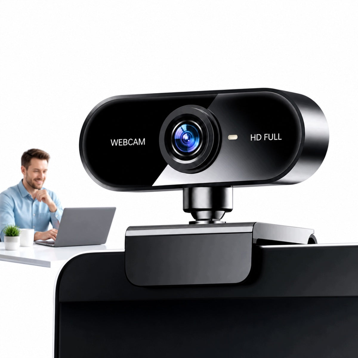 Mini Webcam FULL HD 1080p Microphone for USB Computer