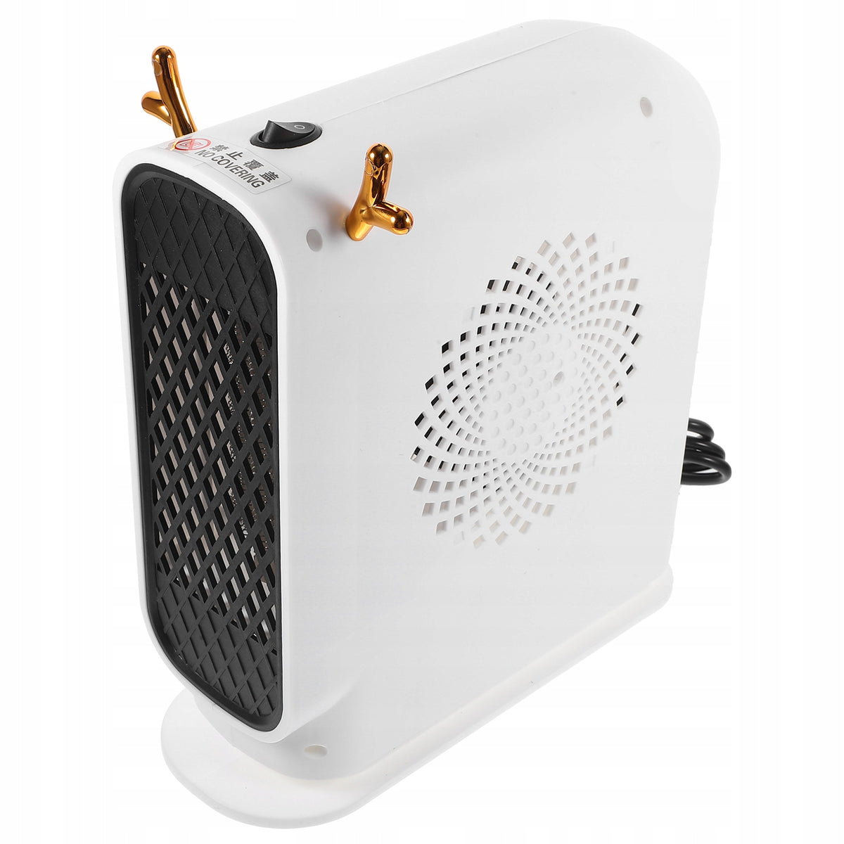 Mini White Electric Desk Heater with Fast Heating and Intelligent Control Brand no brand