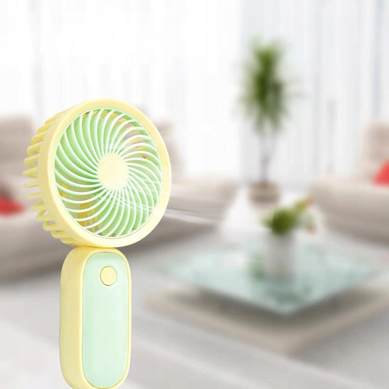 Mini Windmill Portable Handheld USB Fan for Rechargeable Colorful Manufacturer code gl69744