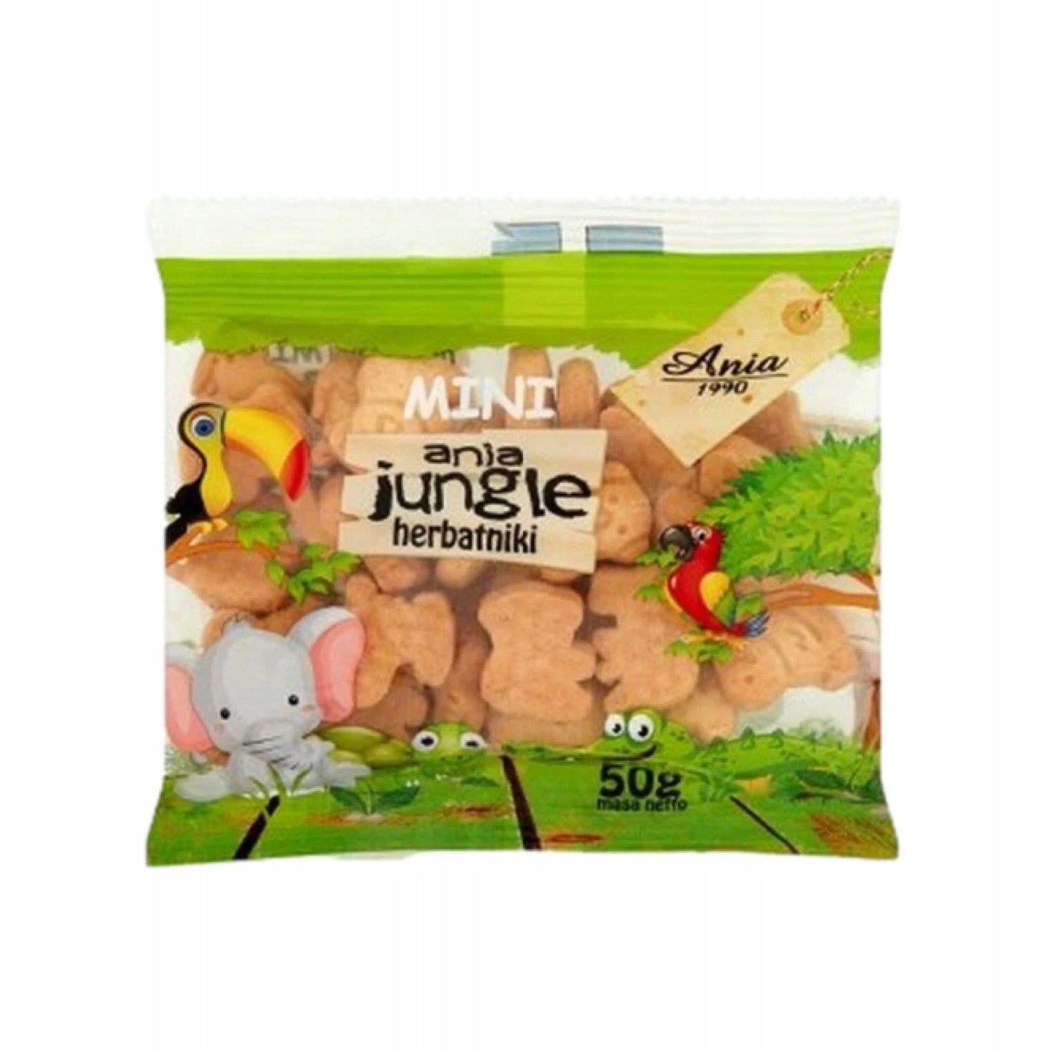 Mini biscuits JUNGLE 50g ANIA