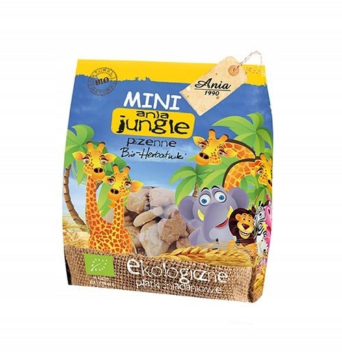 Mini biscuits JUNGLE BIO 100g ANIA