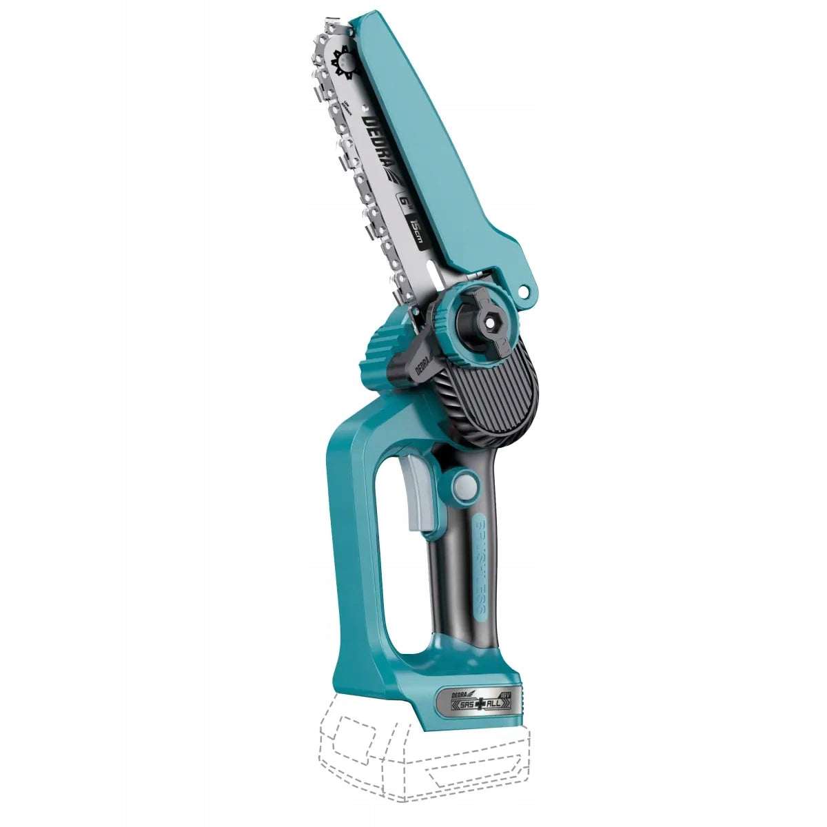 Mini chainsaw aku 18 V DEDRA SAS+ALL DED7180 brushless SOLO