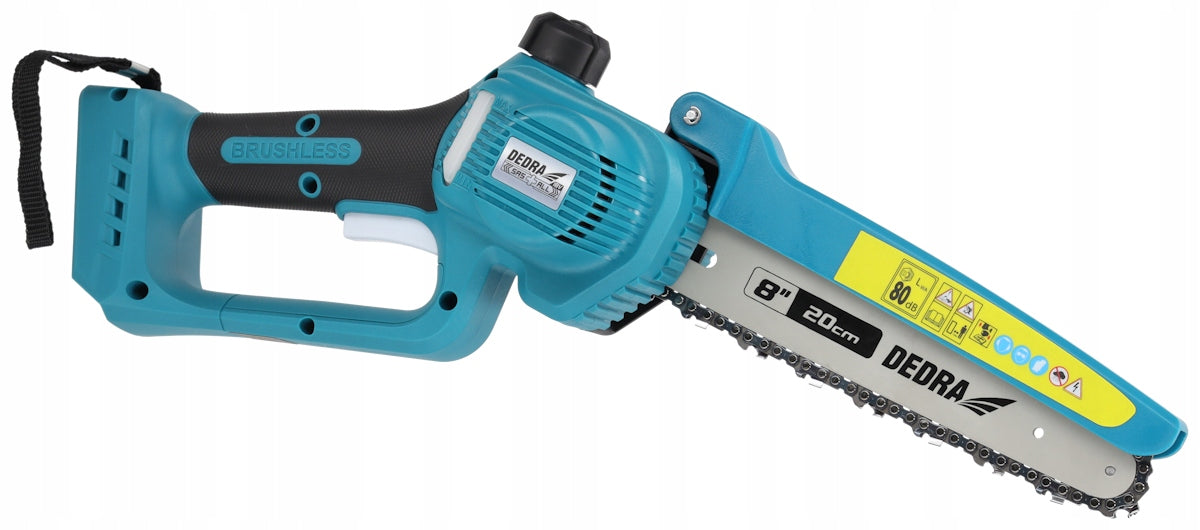 Mini chainsaw aku brushless mini chainsaw 18 V DEDRA SAS+ALL SOLO Brand Dedra