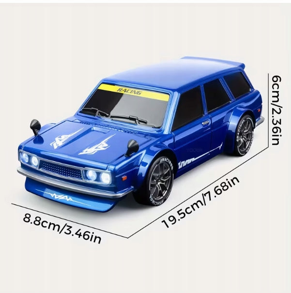 Mini drift car 1:24 – set with obstacles for home and office Brand no brand