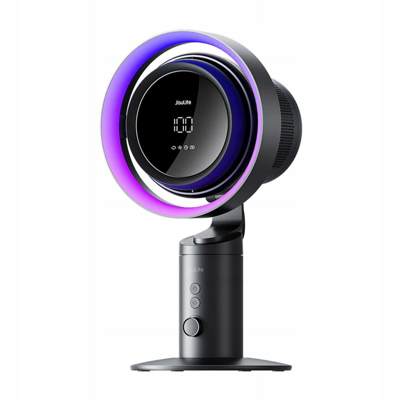 Mini fan Jisulife PRO3 silver/grey