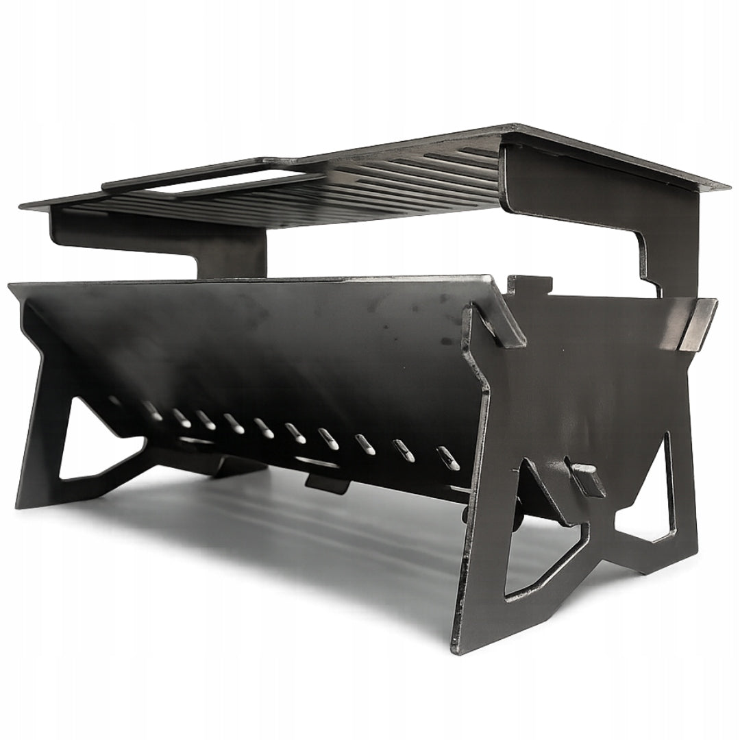 Mini folding tourist grill – steel 2mm | compact | from the manufacturer Manufacturer no brand