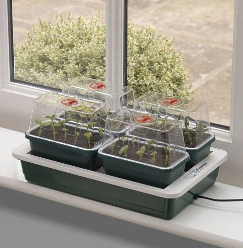 Mini greenhouse Fab4 - Heated propagator Garland Manufacturer code 5031670002709