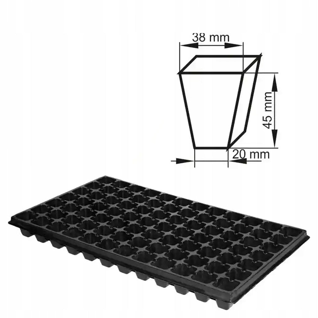Mini greenhouse for germination sowing and seedling kit 84 cells inspection Material synthetic material