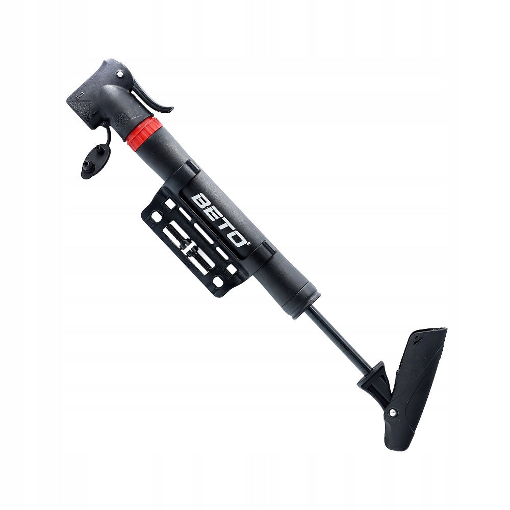 Mini hand bicycle pump for bicycle with valve clamp AV/DV/FV hose Packaging status original