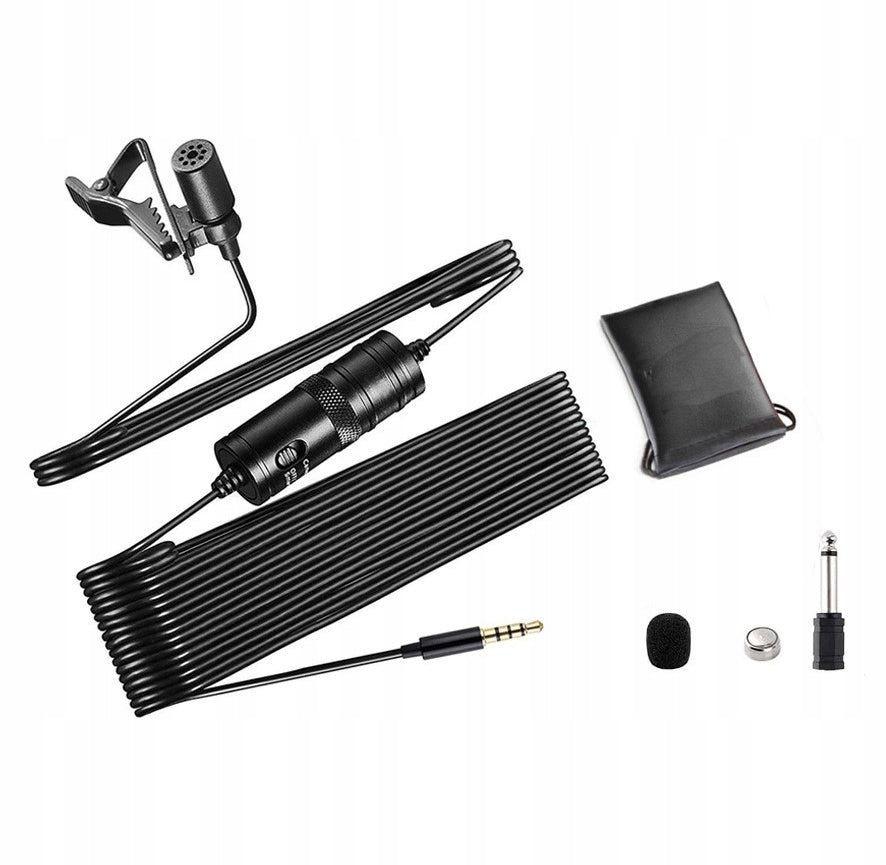 Mini jack reporter microphone M-8 PRO Batteries included yes