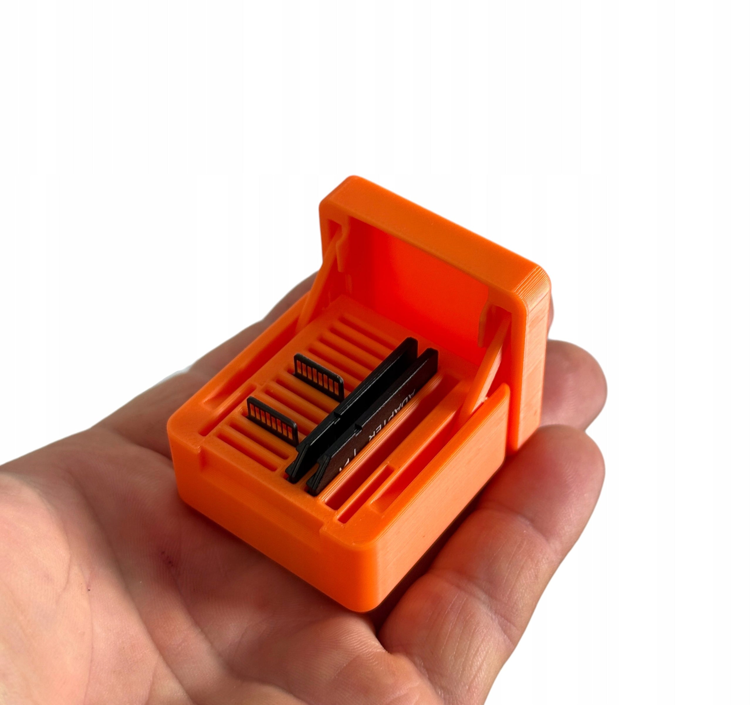 Mini microSD and SD Card Box / Organizer – Gadget, Compact Manufacturer no brand