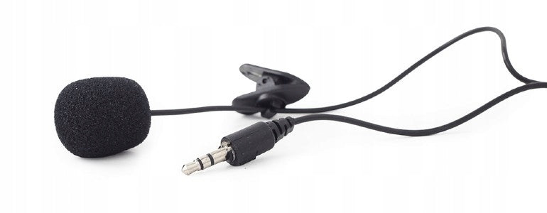 Mini microphone with clip for Voic attachment