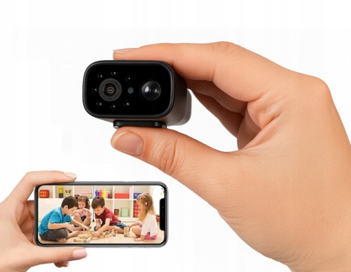 Mini outdoor wifi camera remote infrared preview 7 days battery
