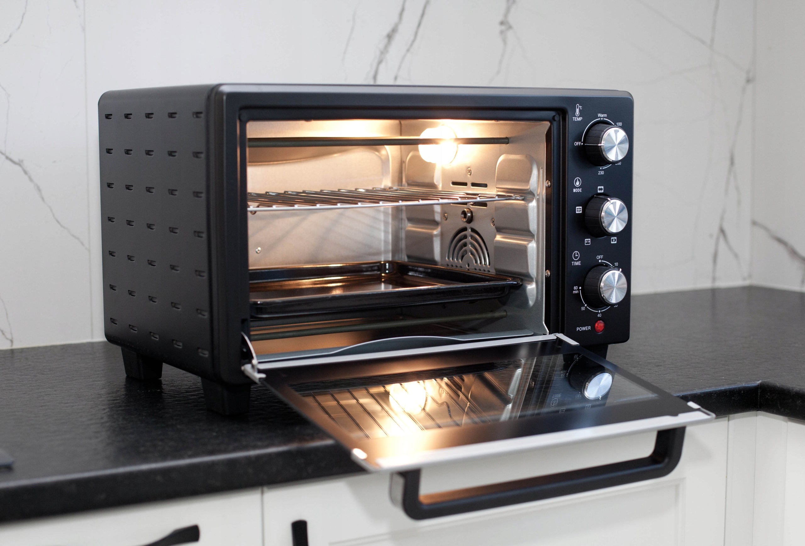 Mini oven 25L - mushroom dryer - thermocouple grill light Manufacturer code piekarnik-25