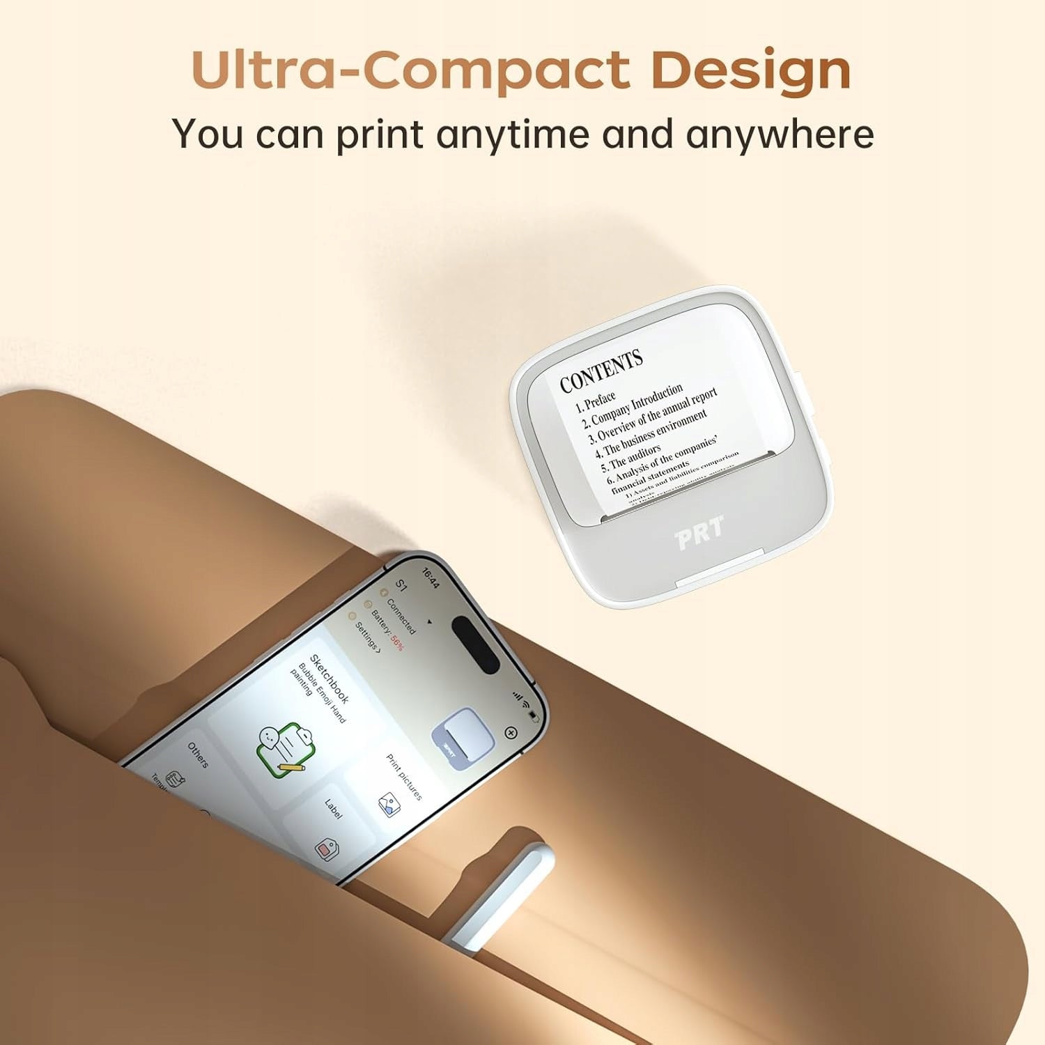 Mini -pocket printer instant portable printing S1 Manufacturer code AG250805023038