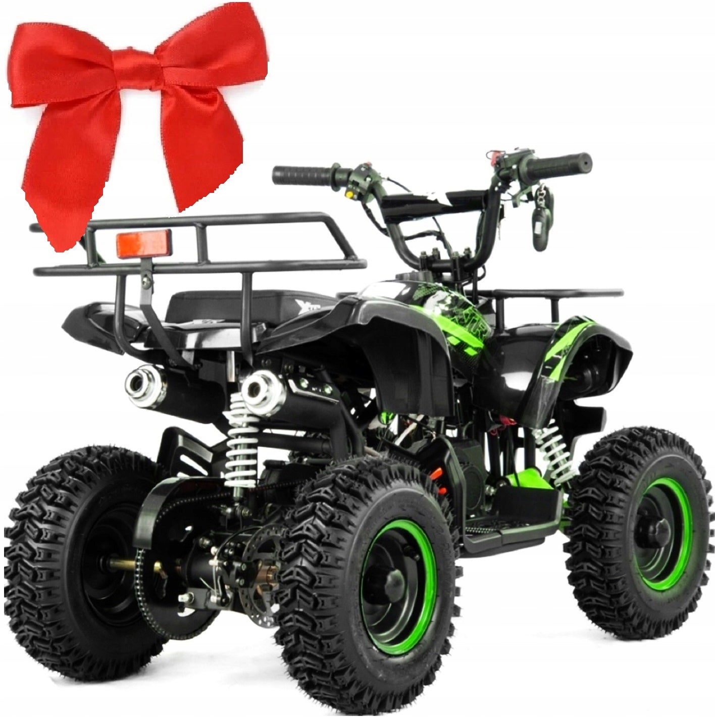 Mini quad children 6 years+ from 130cm Combustion XTR M7 (PullStart) Szarpak Green