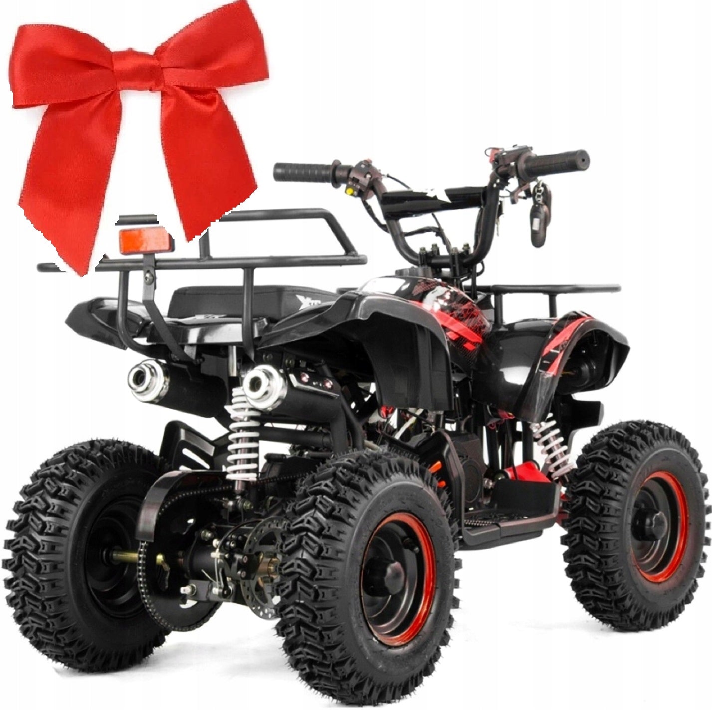Mini quad children from 6 years+ 130cm+ Combustion XTR M7 (Pull-Start), Red