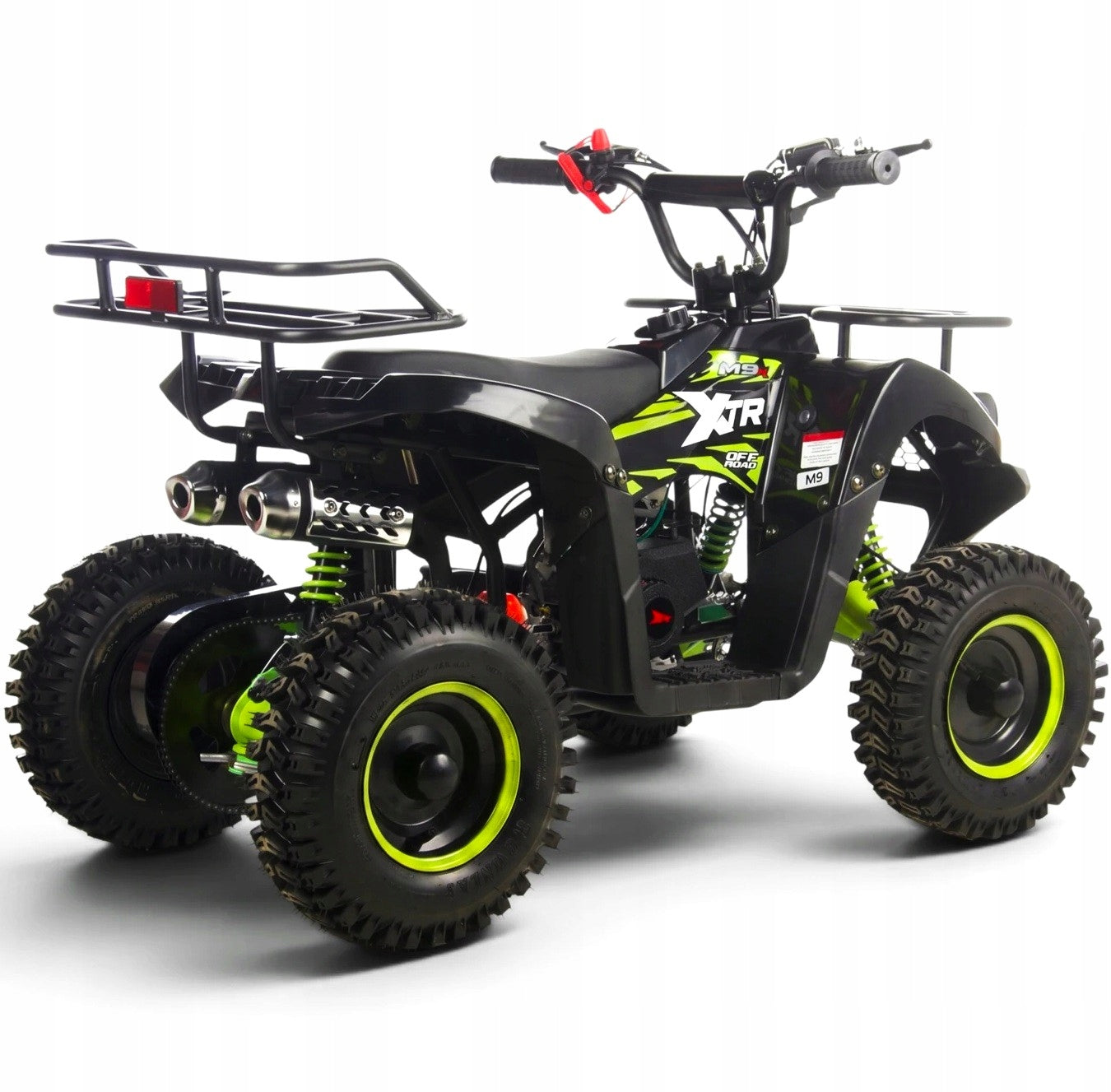 Mini quad for children 6 years+ from 130cm Combustion XTR M9 (Pull Start), Lime Packaging status original