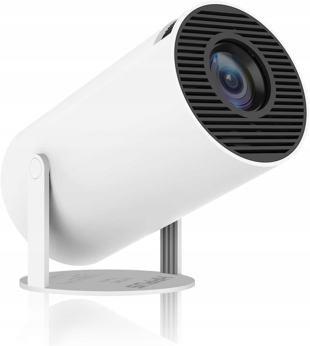 Mini rzutnik 1080p Full HD 180°, przenośny projektor wideo, mały