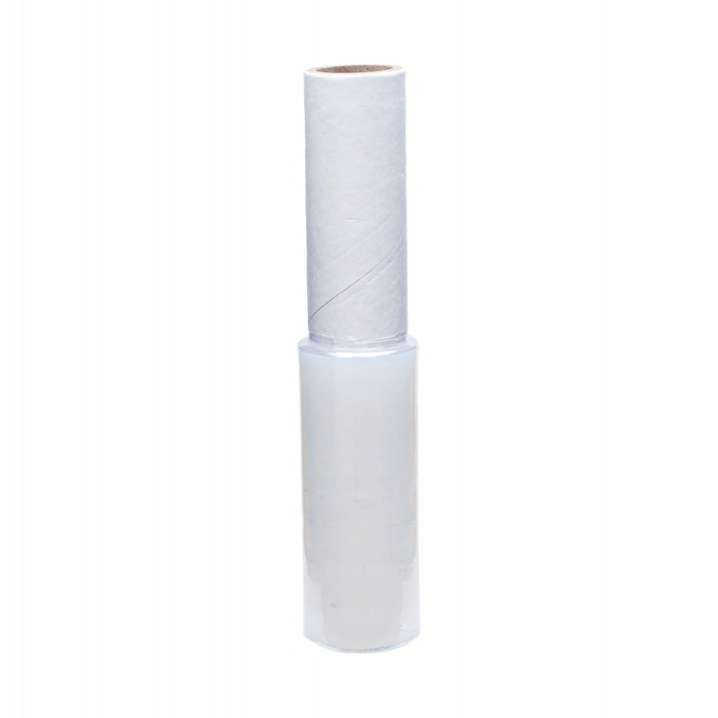 Mini stretch film with handle 50 m fast and convenient packing width 10,5 cm