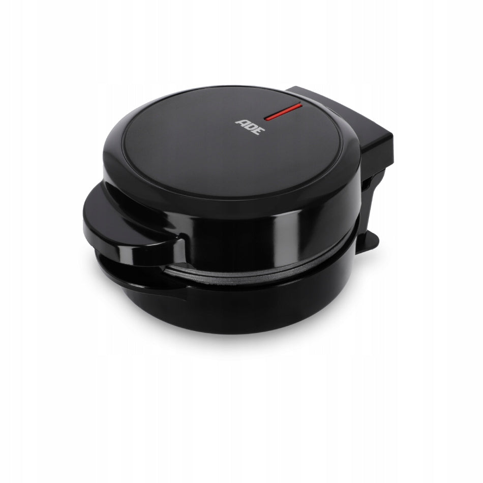 Mini waffle iron for 1 waffle-heart ADE Brand ADE