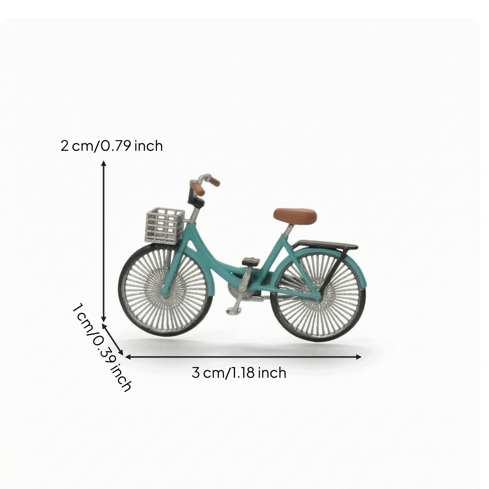 Miniature Bicycle Display Green Brand no brand