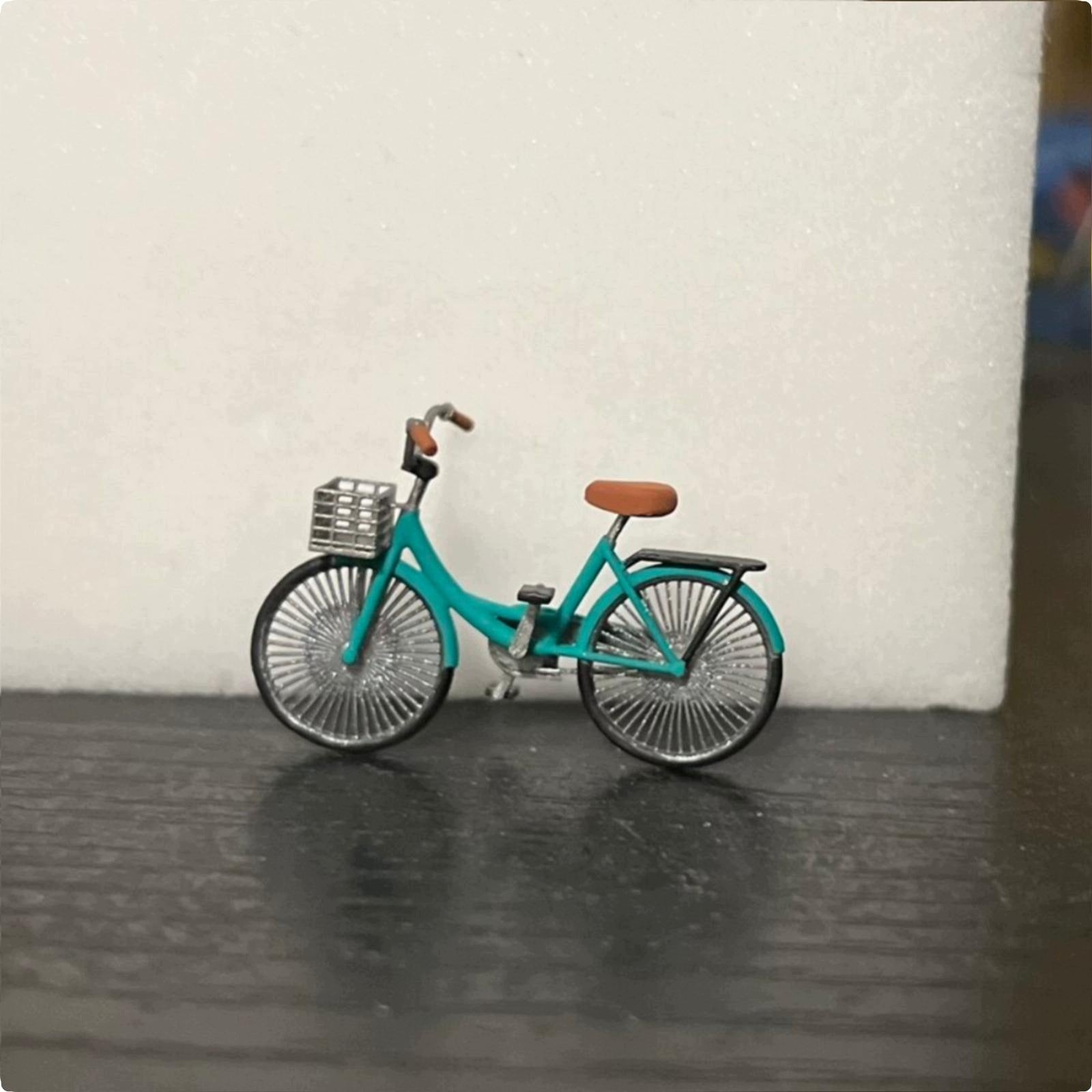 Miniature Bicycle Display Green
