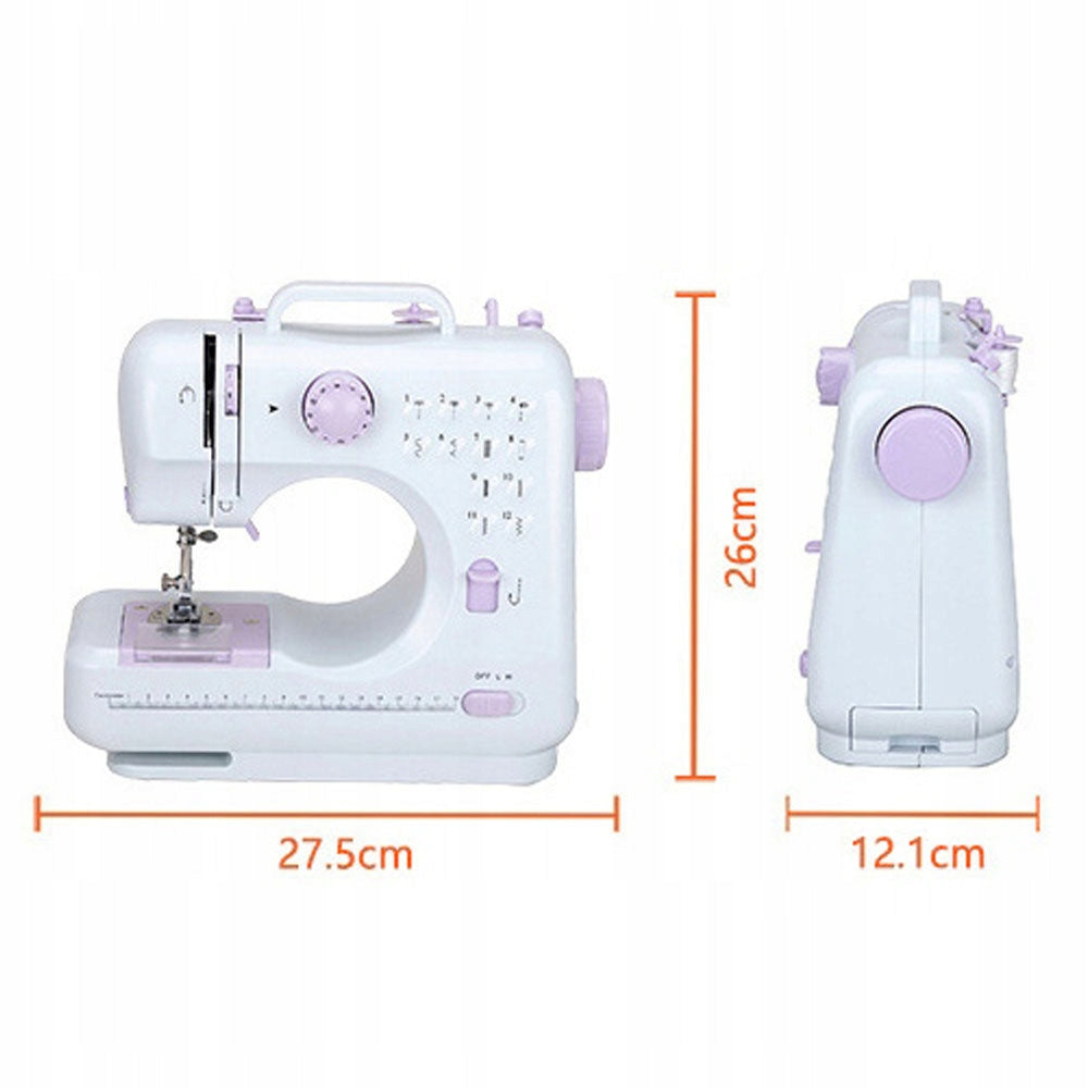 Miniature Sewing Machine with Pedal, Portable for Beginners Brand no brand