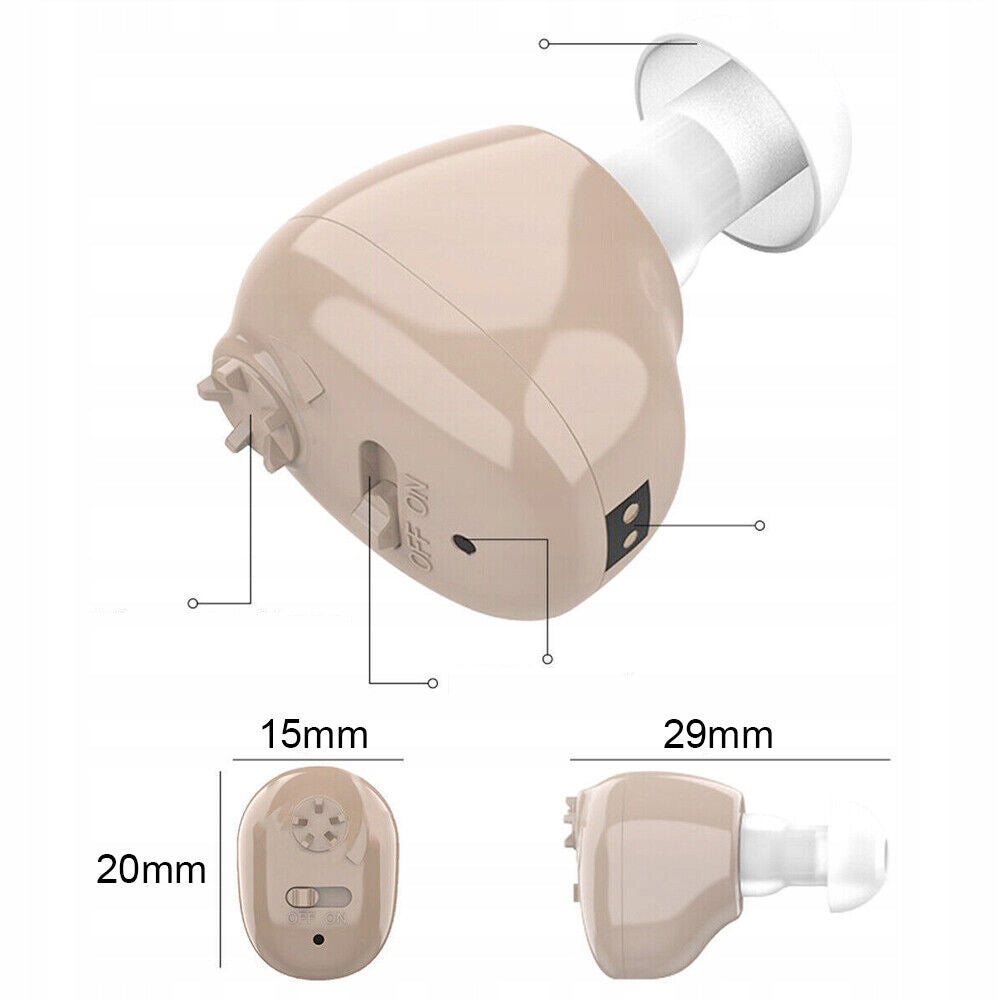 Miniature Sound Amplifier, Voice Amplifier, Elder Packaging status original