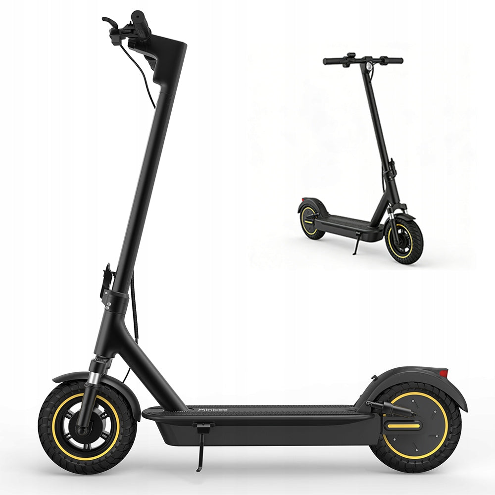 Minicee Adult Folding Electric Scooter - 500W Motor , 19km/h 10-Inch Tires