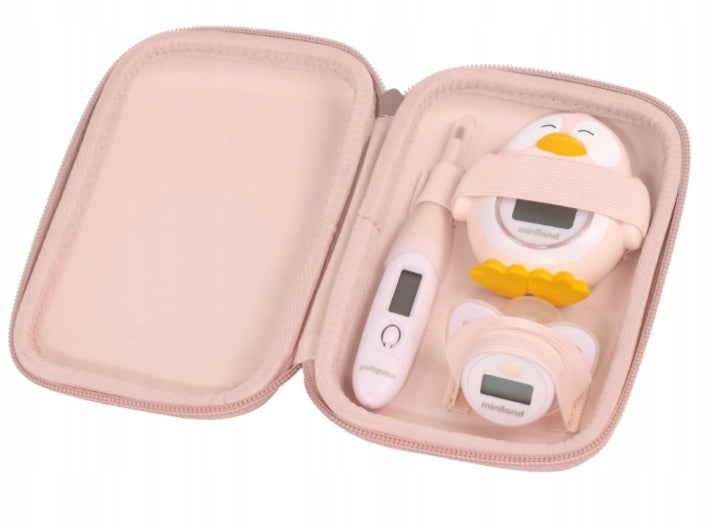 Miniland set of 3 Thermometers for bath and body case Manufacturer code ML89119