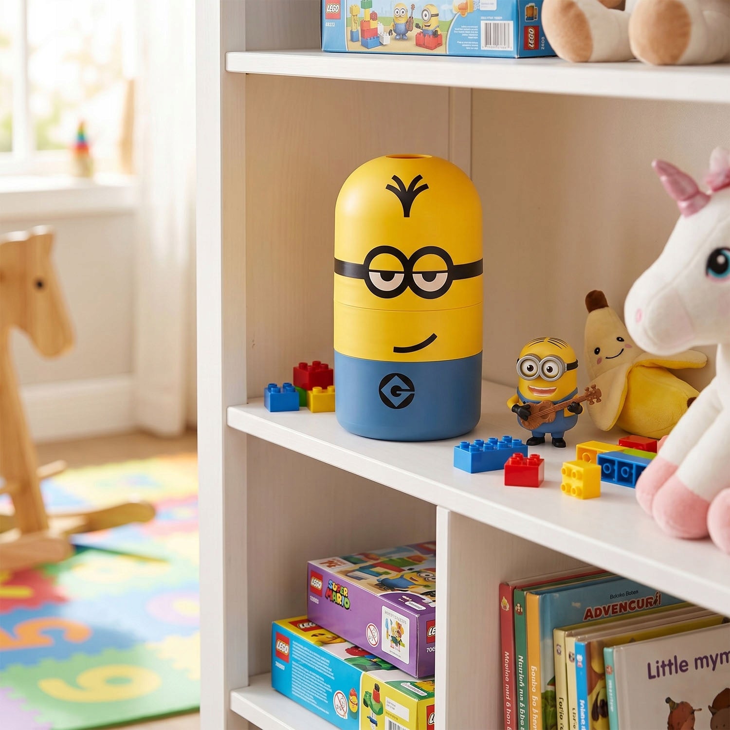 Minions kevin storage container yellow 10L minions Brand Keeeper