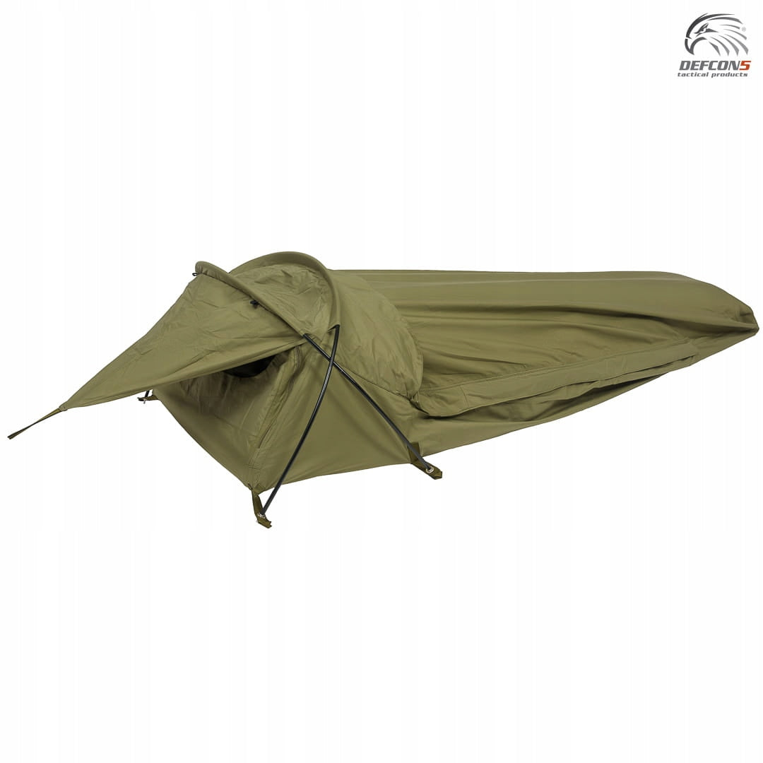 Mink Lightweight Single Tent with Membrane DEFCON5 Single Bivi Tent NATO Color green