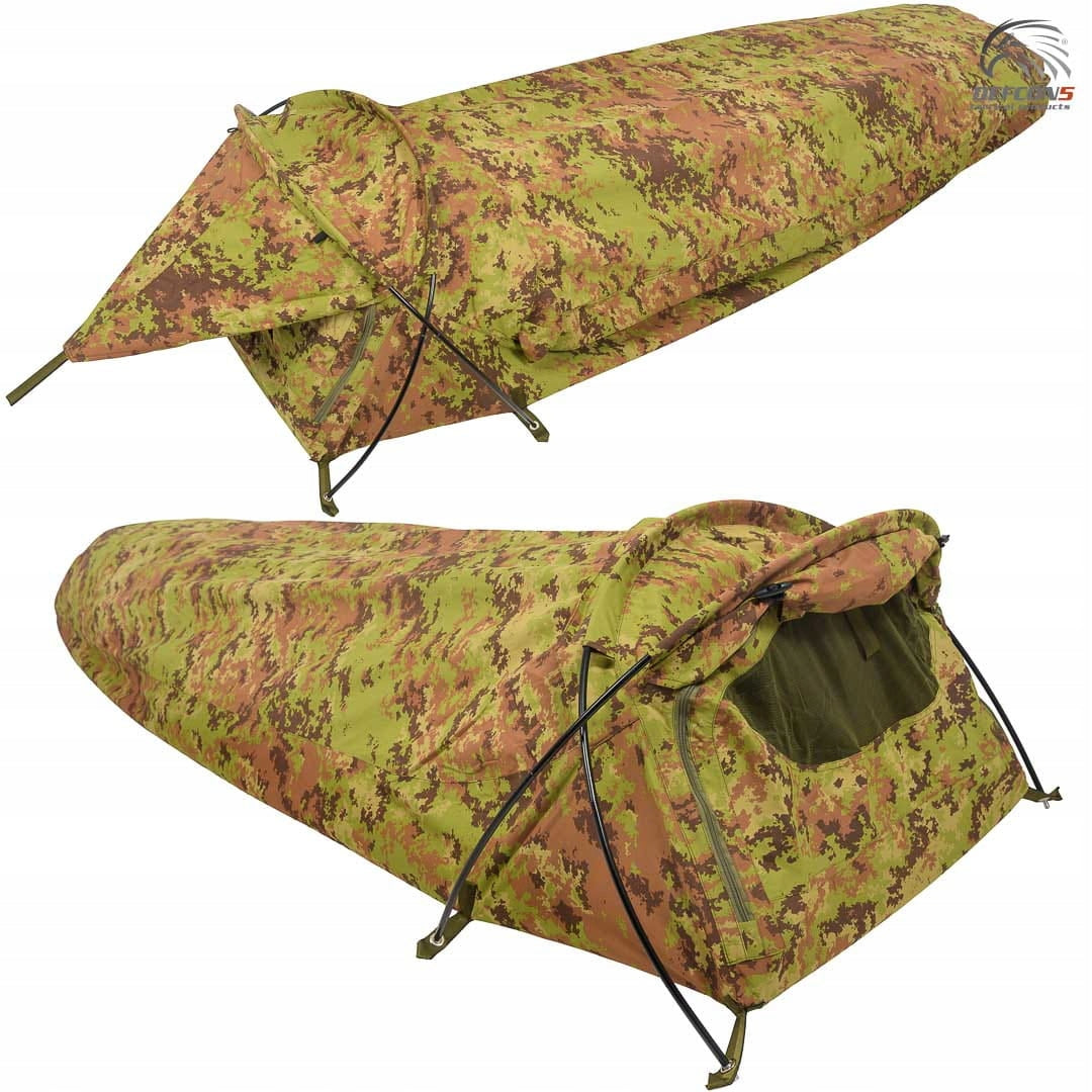 Mink Lightweight Single Tent with Membrane DEFCON5 Single Bivi Tent Vegetat Length 230 cm