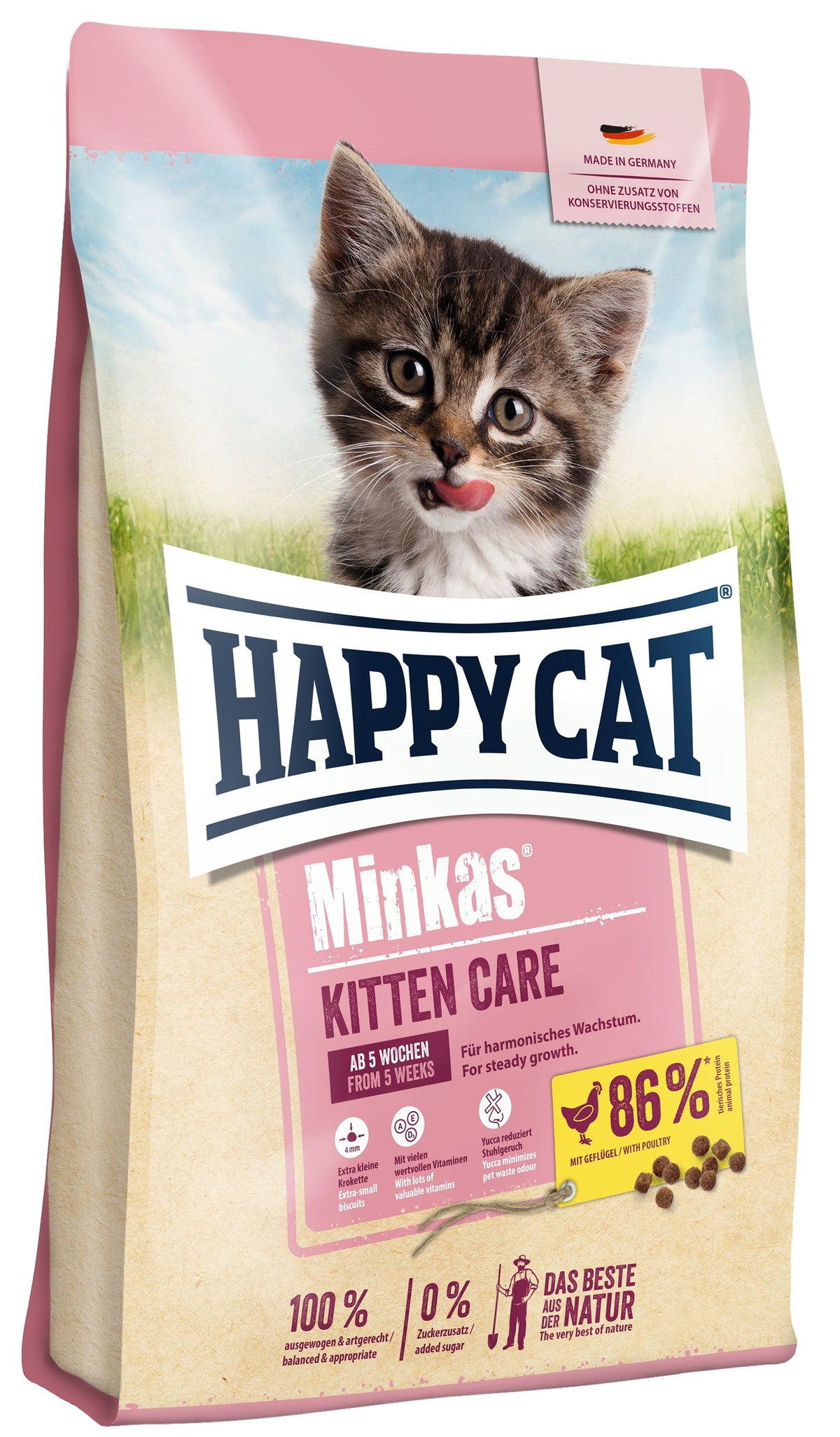 Minkas Kitten Care, poultry, 500g