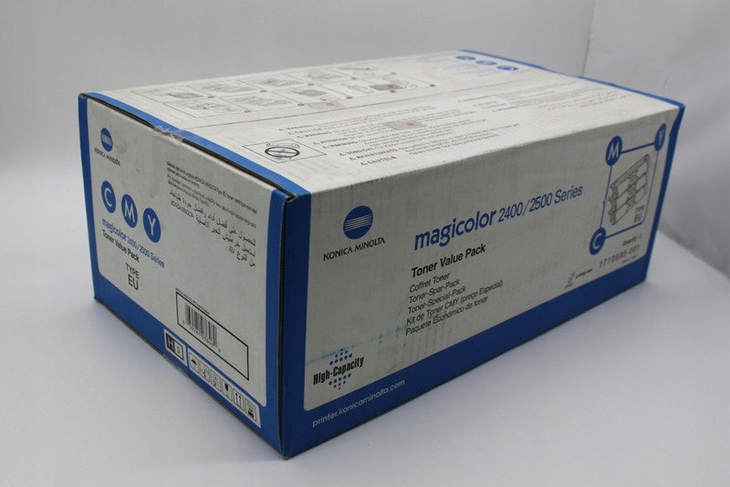 Minolta 2400 1710595-001 toner set ORIGINAL