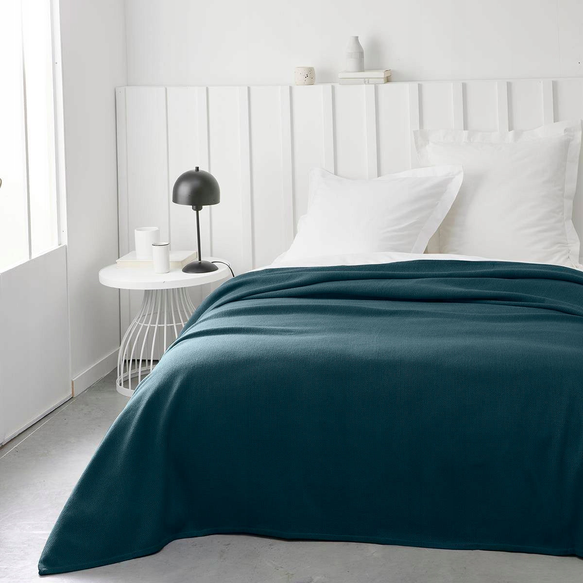 Mint Cotton BEDSPREAD 240x220 large soft Brand Today