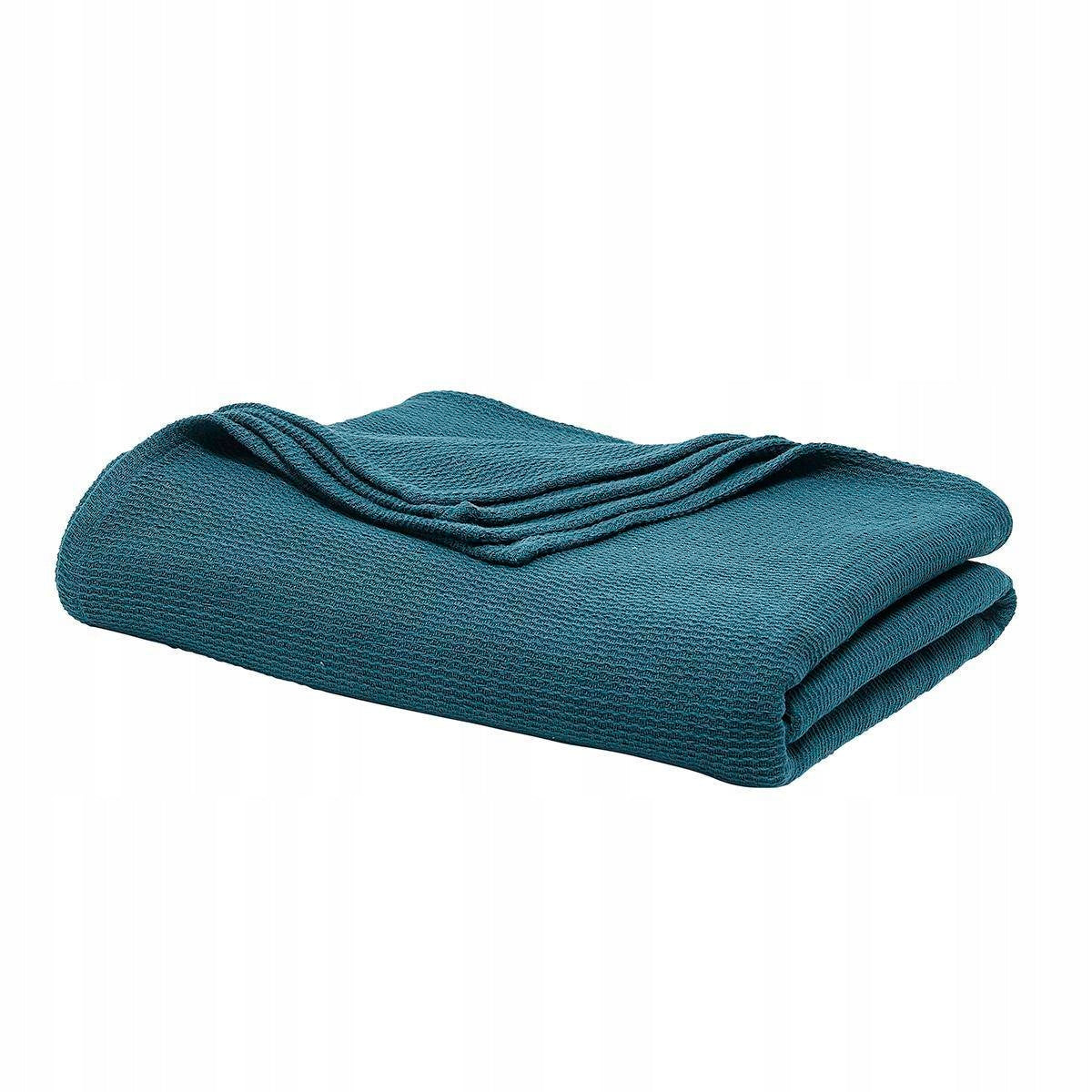 Mint Cotton BEDSPREAD 240x220 large soft Length 240 cm