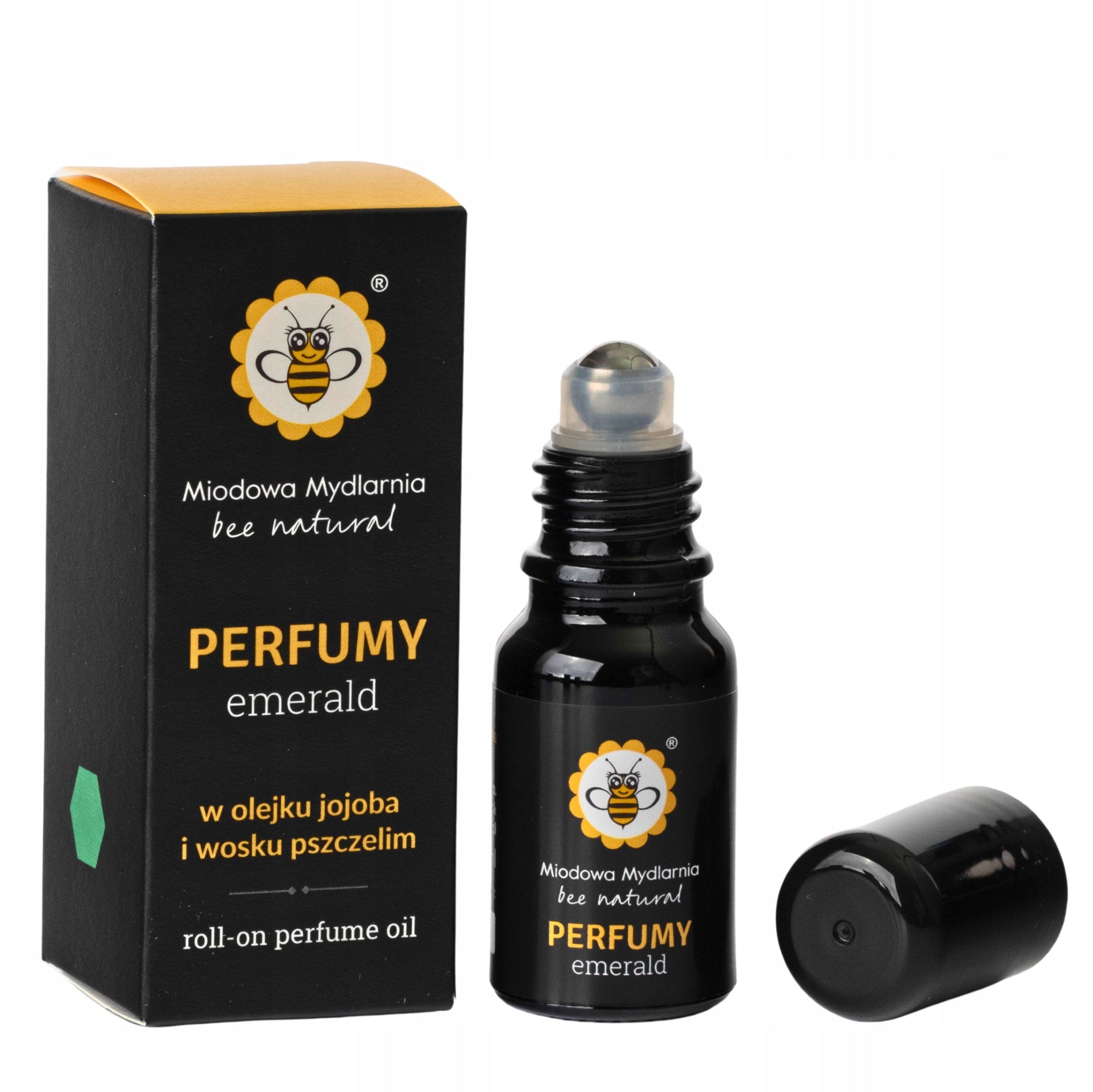 Miodowa Mydlarnia roll-on perfume EMERALD Citrus Green 10ml Unisex EAN (GTIN) 5903636968049