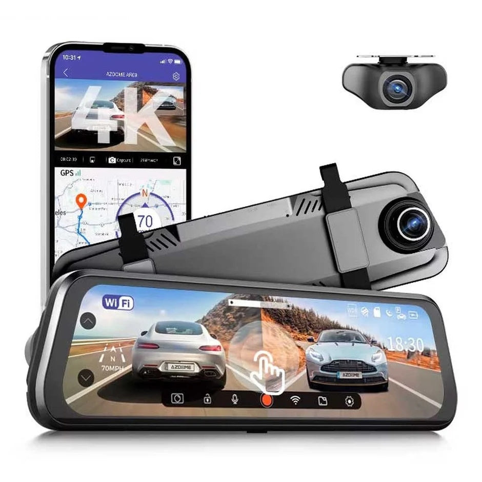 Mirror Car Camera Reversing WiFi + 64GB Card + Parking Cable Manufacturer code 10005414