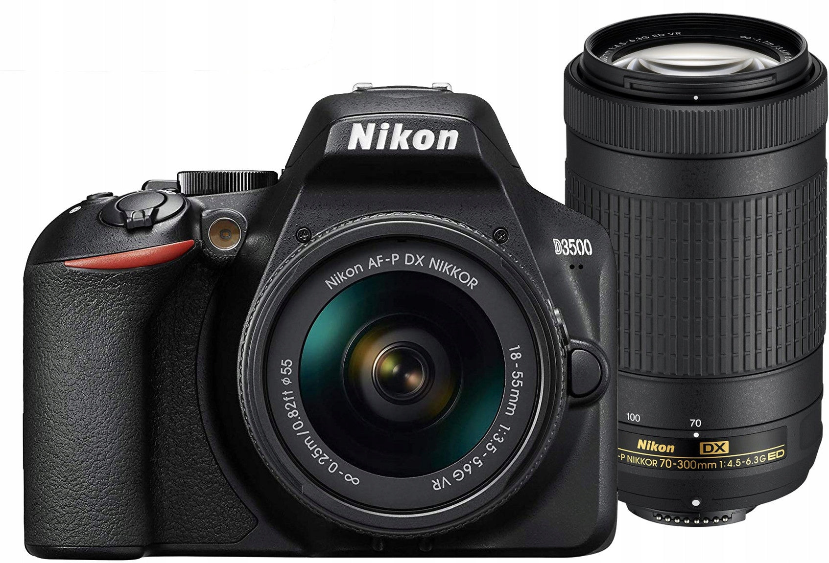 Mirror Nikon D3500 body + lens Manufacturer code NIKON D3500