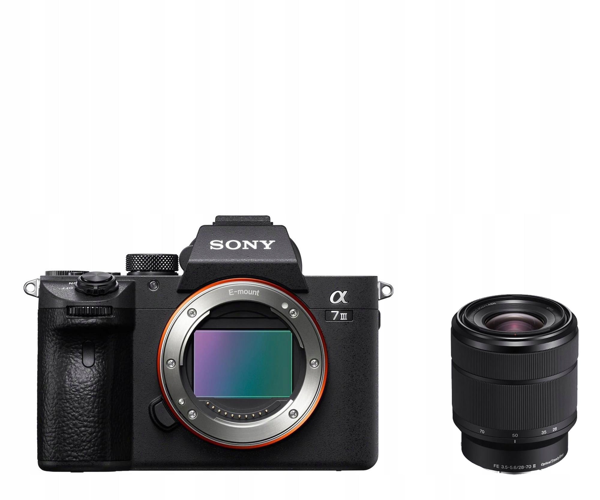 Mirrorless camera Sony Alpha A7 III + FE 28 – 70mm f/3.5-5.6 OSS II