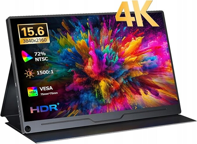 Missun 15,6" 4K UHD IPS Portable Monitor with HDMI and USB-C M2014