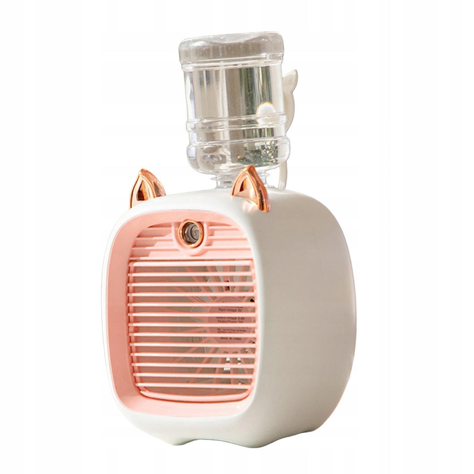 Misting Fan Portable Mister Spray Water Dominant color multicolor