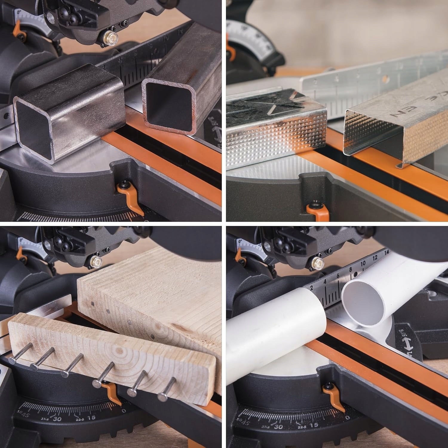 Miter saw Evolution R255SMS-DB+ 255 mm with multi-material TCT disc Packaging status original
