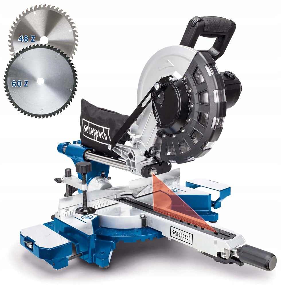 Miter saw Scheppach SOFT START HM254 2kW 254mm bevel saw kapówka Manufacturer code 5901216901